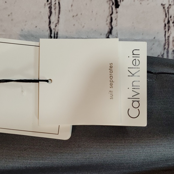 Calvin Klein Men's Charcoal Dress Pants Size 40 NWT - Picture 2 of 7